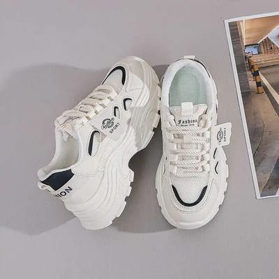 Кроссовки на высокой подошве для увеличения роста 39 Теннисные туфли Женские Черные Ботинки Женские Спортивные Гоночные Здоровье Атлетические Товары Б/У