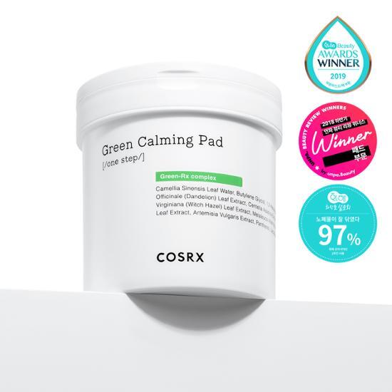 [Soothing Care] COSRX One Step Green Calming Pad 90 Sheets