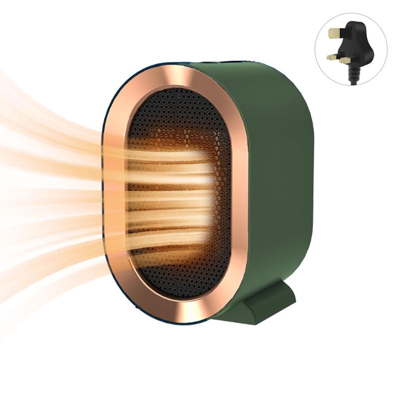 2-ступенчатый регулируемый небольшой обогреватель, портативный тепловентилятор для использования в помещении дома