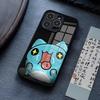 Чехол для телефона Bug Cat C-Capoo для iPhone 16 Pro Max 17 14 15 Plus 13 Mini 11 12 X XR XS 8 7 Plus SE Стеклянная крышка