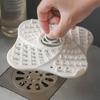 1Pcs Flower Sewer Outfall Strainer Bathroom Sink Filter Anti-blocking Floor Drain Hair Stopper  Catcher Kitchen Bathroom Accessory ADM