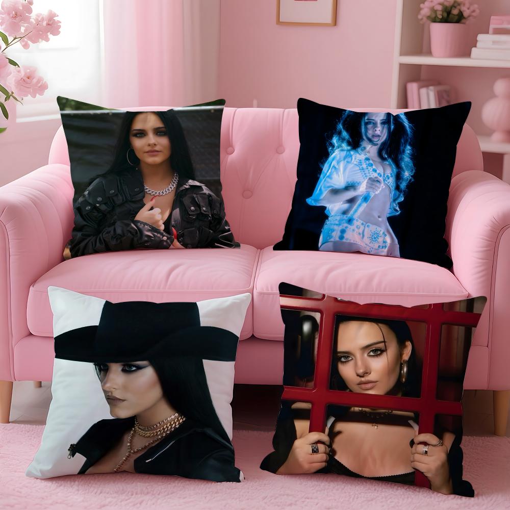 J-Jessie Murphs Singer Cushion Cover Comfortable Reversible Pillow Cover Ideal For Car Sofa Bedroom & Beyond