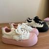 Ugly Cute Big Head Shoes Women's Summer New Ins Trendy Versatile Canvas Shoes Student Sports and Leisure Little White Shoes