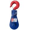 Heavy-Duty Pulley, Single-Wheel Snatch, 4-Ton, 4000kg Snatch Block, Block Pulley, Hook Type, Pulley Block for Tow Trucks, Loading Vehicles, Wire