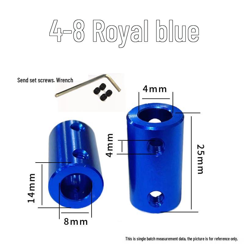 Aluminum Alloy Motor Lead Screw Reducer Connector for Model Cars and Boats