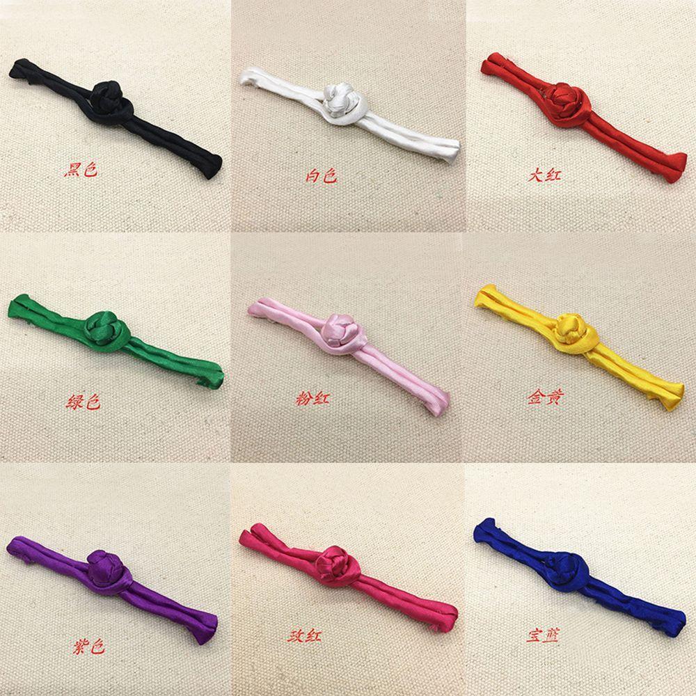 Closure Cheongsam Fasteners DIY Buttons 10Pcs Chinese Knot Frog Handmade for Tang Suit Pankou