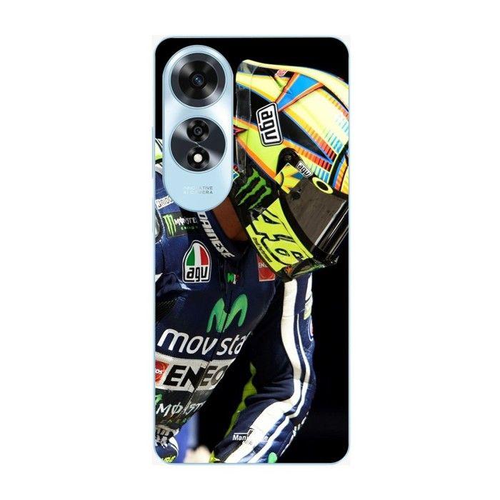 Coque de téléphone - MANIACASE - Oppo A60 - Silicone TPU - Valentino Rossi - Style sportif