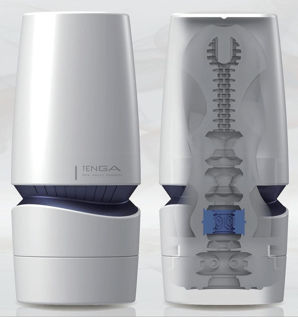 Кольцо-присоска TENGA AERO Cobalt многоразового использования, управление дискового типа,