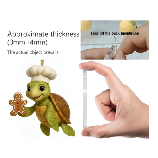 Адвент-календарь с морской черепахой, 24 реалистичных морских животных, рождественское украшение, праздничное настроение, сюрприз, обратный отсчет, украшение