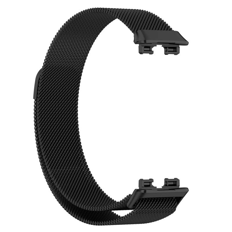 Миланский ремешок для Huawei Band 10 Металлический магнитный браслет удобный Ремешок для часов Huawei Band 10 9 8 Дышащий Сменный correa
