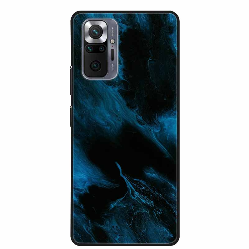 Чехол для Xiaomi Redmi Note 10 Pro Модный Мягкий Силиконовый Чехол для Телефона для Redmi Note10 Pro Max Coque M2101K6G Бампер Крутой Funda