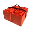 1/5/6pcs Heavy Duty Rv Leveling Block  Superimposed Board Flattener Block Trailer Trailer Escape Plate Wheel Stopper Anti-Slip