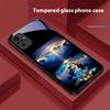 Фантастический ночной пейзаж Для Redmi Note 7 8 9 8T 10 11 12 12S 13 14 Pro Plus 5G 13C 12 14C 5 4G Черный чехол для телефона из закаленного стекла