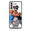Мама и Девочка Мальчик Черный Чехол для Samsung Galaxy S23 S22 Ultra Чехлы S21 S20 FE S10 S9 S8 Plus S10e S7 Силиконовый Чехол для Телефона