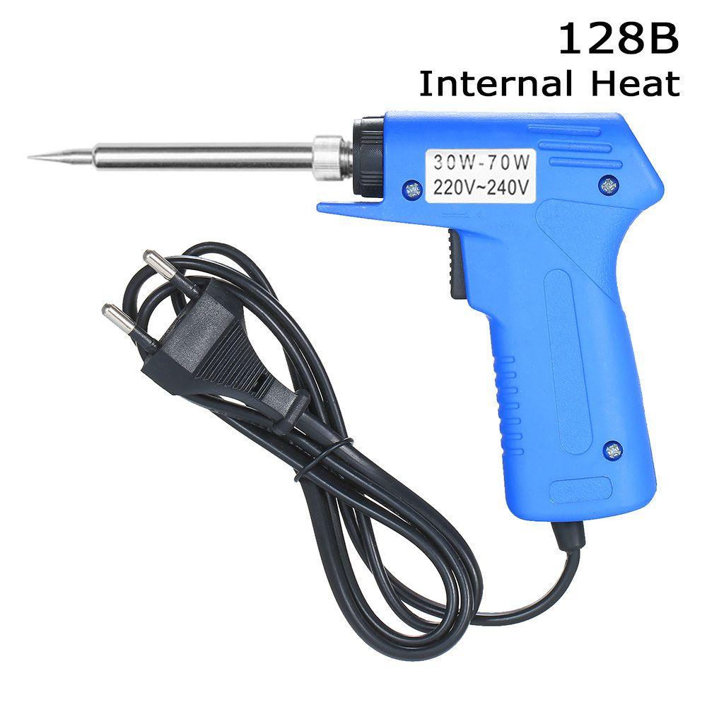 30W/70W EU Plug Internal/External Heat Welding Torch Double Power Soldering Iron Welding Tools