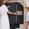 Dust-proof Cover Clothing Coat Hanging Bag Wardrobe Overcoat Suit Non-woven Storage Pouch