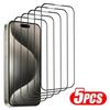 5 шт. Закаленное стекло для iPhone127 16 15 11 12 13 14 Pro Max Mini Полное покрытие Защитная пленка для экрана для iPhone 16E 15 14 Plus XR X XS MAX