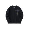 Anta Training Series Letter Round Neck Pullover Sports Casual Sweatshirt Men Sweatshirt Basic-Black 152417744-3