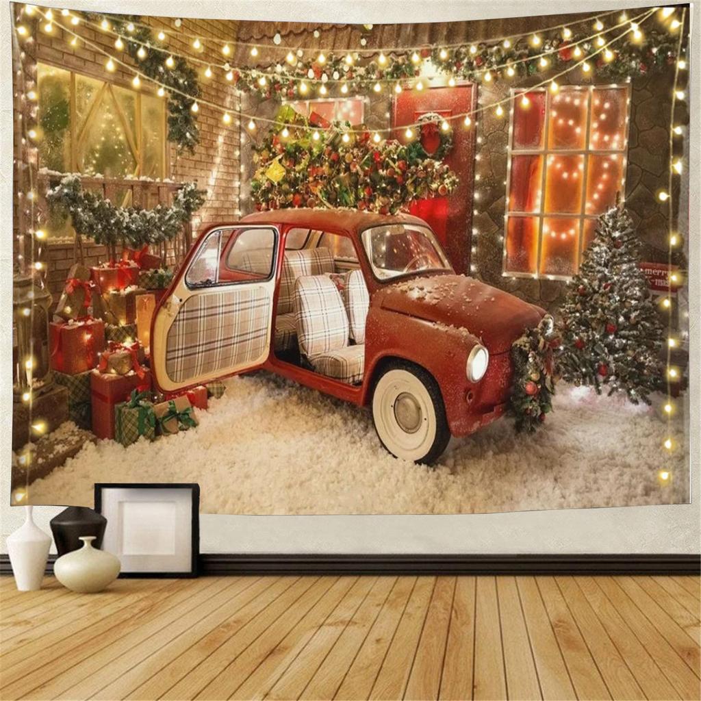 Snow Wall Hanging Tapestry Christmas Wall Hanging Tree Wall Hanging Gorgeous Christmas Tree Fireplace Gifts