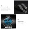 OLEVS 9954 Minimalist Quartz Watches for Men Ultra Thin 7.5mm Original Mesh Steel Strap Waterproof Chronograph Man Watch
