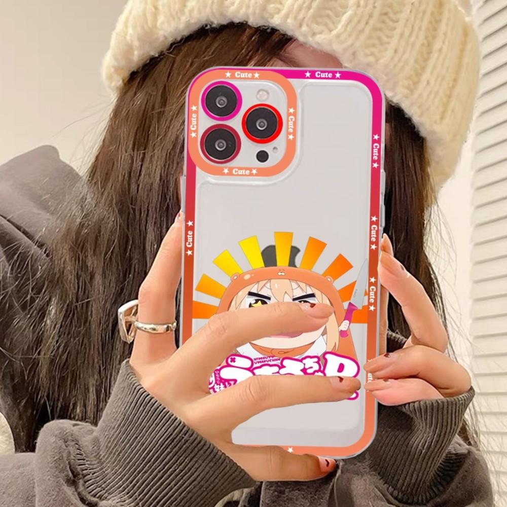 Чехол для телефона с аниме Himouto Umaru-chan Для iPhone 15 13 14 Pro Max XS XR 12 11 Pro 13 Mini Мягкий прозрачный задний чехол