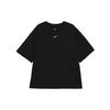 NSW Dance Society Solid Color Logo Crew Neck Sporty Casual Short Sleeve T-Shirt Women Tops Black DD1238-010