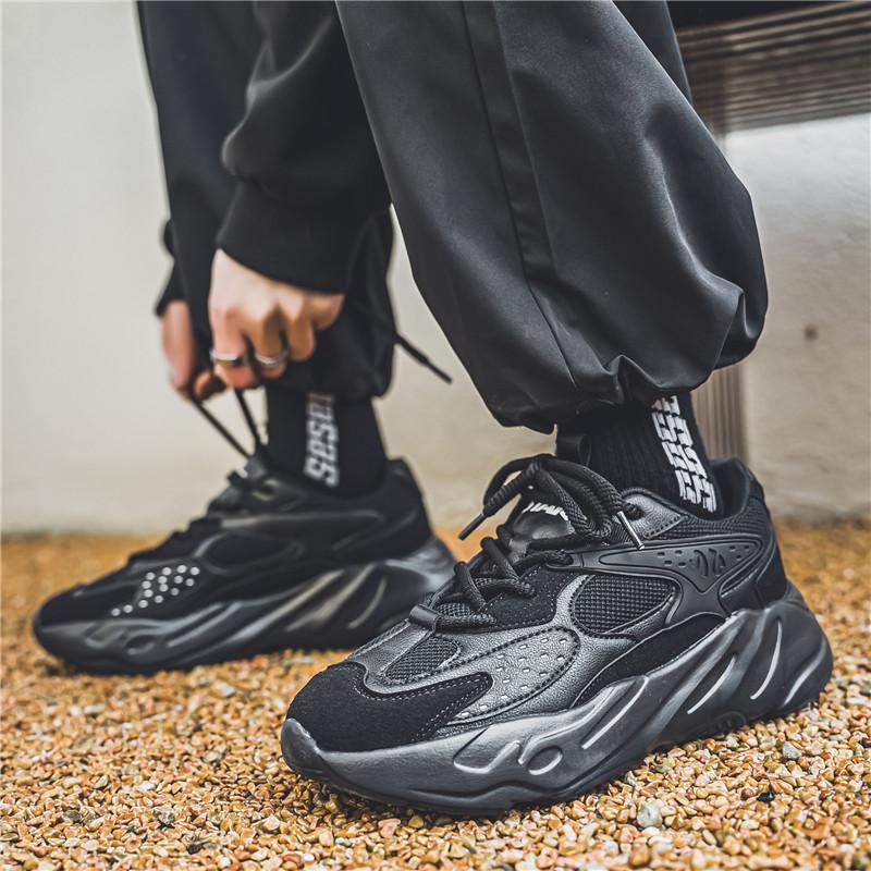 Форма скалы ретро папины кроссовки амортизирующие мягкие кроссовки на толстой подошве увеличивающие рост повседневные спортивные кроссовки модные крутые