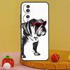 Чехол с дизайном французского бульдога для Honor 200 Pro X9c X9a X8a X7a X6a X7 X8 X9 X8b X9b Magic 5 6 50 70 90 Lite