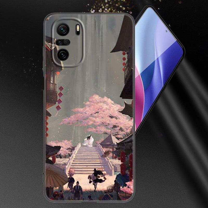Anime Mo Dao Zu Shi Phone Case For Xiaomi Mi POCO X3 NFC GT M4 M3 12 11T 10T Pro A3 11 Lite NE 5G 12X 11i F3 Soft Black Cover
