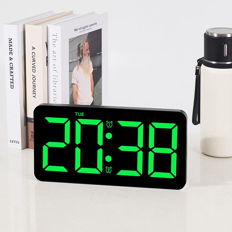 Hot Selling 2803 LED Digital Electronic Alarm Clock, Large Display, Wall & Desk Table Clock for Bedroom Living Room