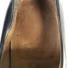 Vintage/REGAL Heritage/Leather Plain Toe with Medallion/25.0EE/Black/Business Dress Shoes(USED)
