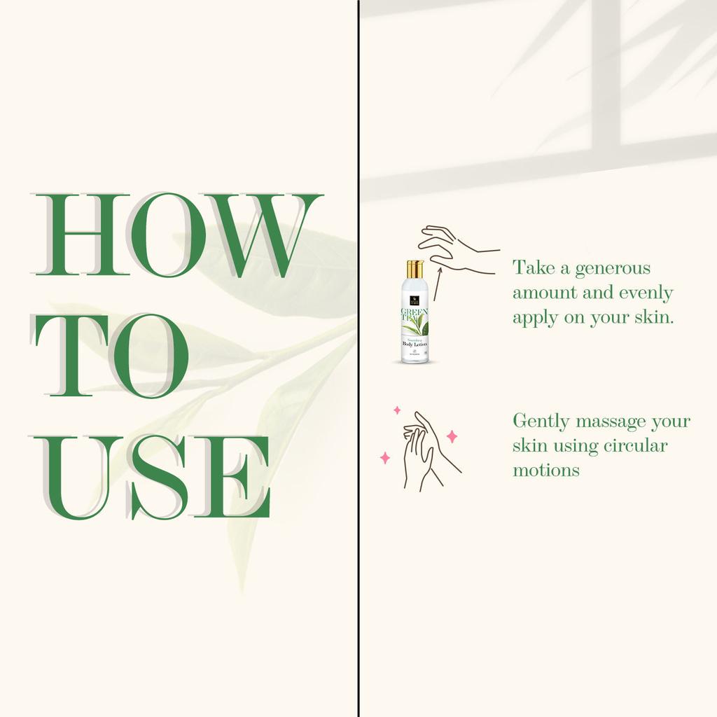 Good Vibes Питательный лосьон для тела - Зеленый чай (200 мл)