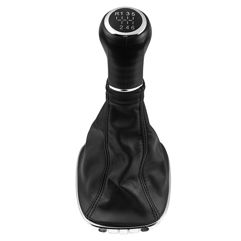 5/6 Speed Car Gear Shift Knob Lever Stick Gaitor Boot Cover For Opel/Vauxhall Corsa D 2006-2014 Car Styling