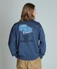 Худи Schott LIFE ON WHEELS CREW SWEAT, Мужское, Размер L (120), Темно-синий, 782-4232002