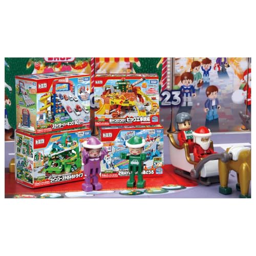 Takara Tomy Tomica Advent Calendar 2024 Mini Car Toy Ages 3+