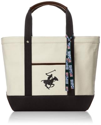 Сумка-тоут Beverly Hills Polo Club BH1008N Женская Слоновая кость x Черный