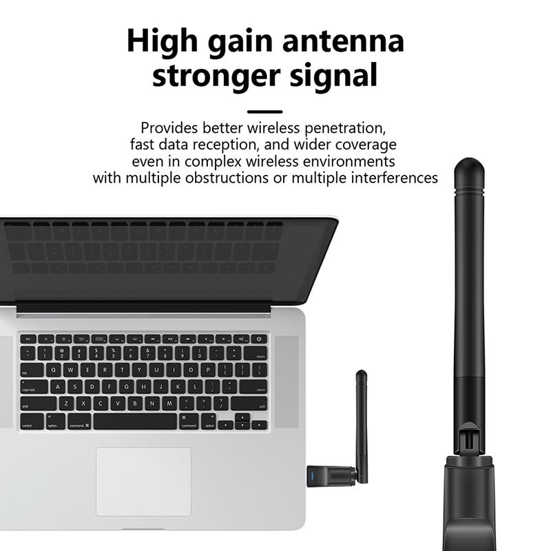 USB Wi-Fi адаптер 150 Мбит/с Беспроводная сеть Сетевая карта Wi-Fi приемник ПК Ноутбук
