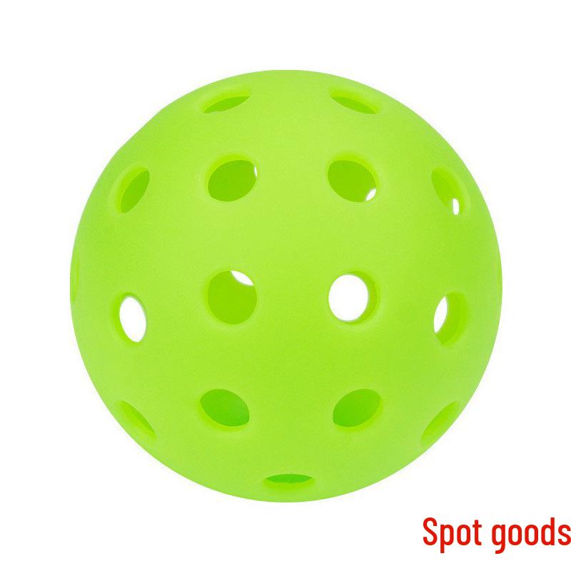 Crazy Pickleballs: Multicolor 40/26-hole 74MM TPE Injection Molded Pickleballs