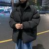 Зимняя куртка американского размера, мужские парки, утепленное теплое пальто, мужские куртки с воротником-стойкой, однотонная парка, пальто, мужская модная новая уличная одежда
