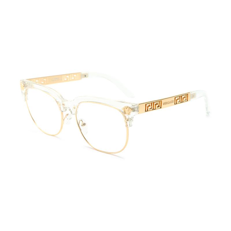 Солнцезащитные очки в металлической полурамке Old Man Head 2166 Персонализированные солнцезащитные очки