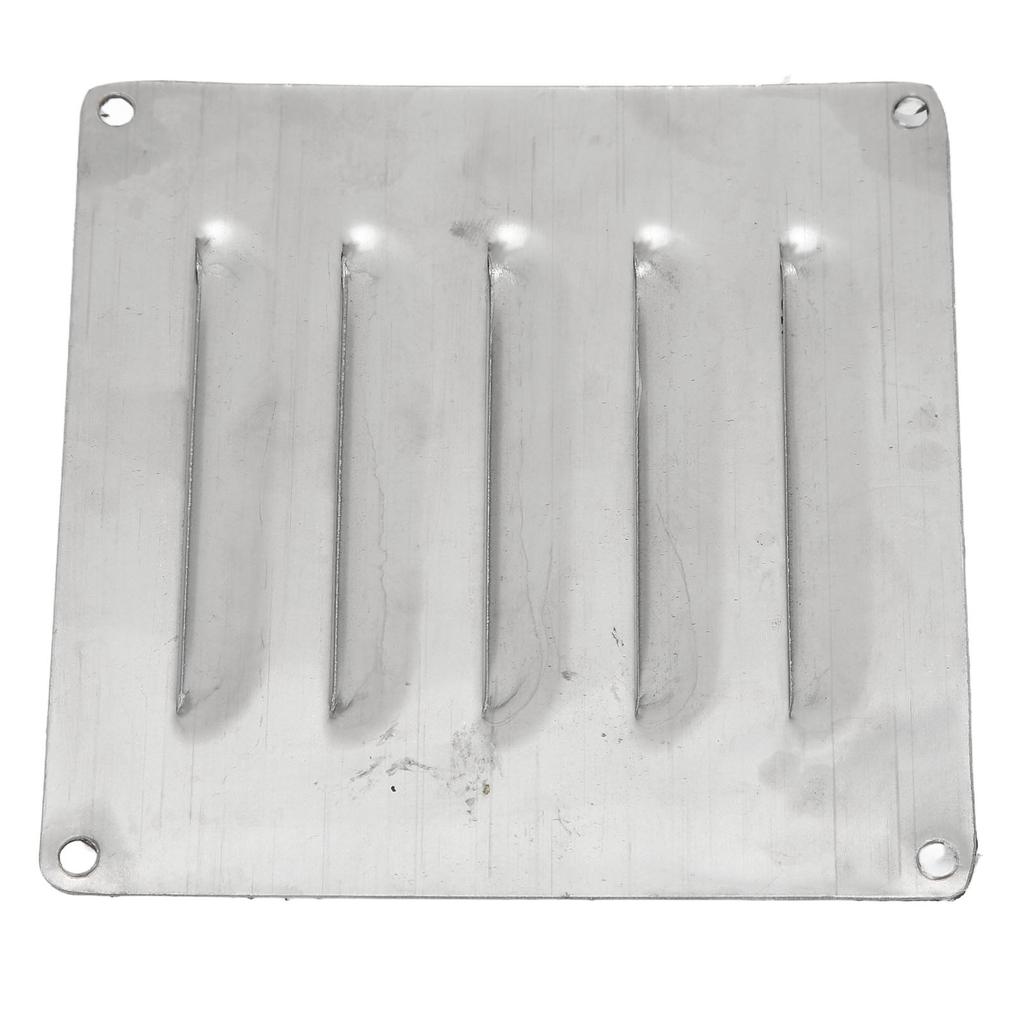 Boat Cabin Vents 12x12cm Stainless Steel Boat Air Vent Professional Corrosion Resistant Shutter