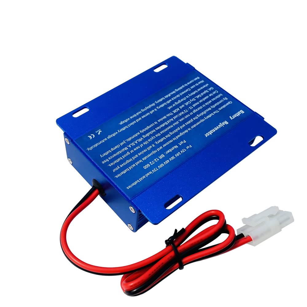 Десульфатор Десульфатизатор Регенератор Устройство Продления Срока Службы Восстанавливает Емкость Свинцово-Кислотных Аккумуляторов 24В 36В 48В 60В 72В