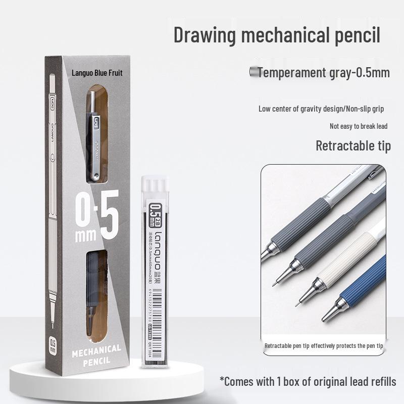 Soft Grip Mechanical Pencil for Students - Ideal for Learning, Drawing, and Daily Writing