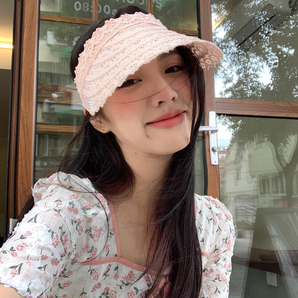 Модные женские кепки с козырьком, летняя кепка своими руками, полый цветочный узор, кружевная повседневная шляпа с козырьком, пустая шляпа-цилиндр, пляжные женские солнцезащитные шляпы