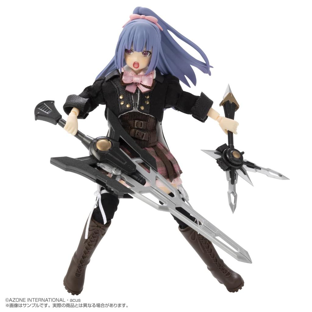 AZONE INTERNATIONAL Assault Lily Series Assault Lily Gaiden Fukuyama Jeanne Yukie Scale Soft Vinyl Head Figure Collector Scale Doll No.064 Version2.0