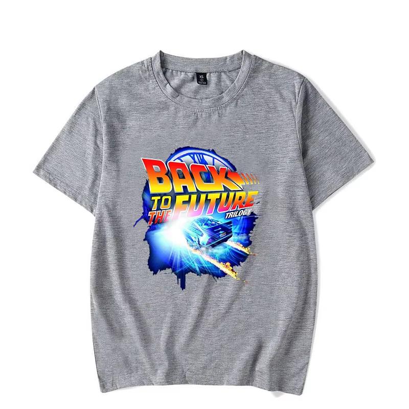 Hot Back To The Future T Shirt Men_women's Funny T-shirt Casual Cool Streetwear Fashion T Shirt Oversized Unisex Harajuku high quality