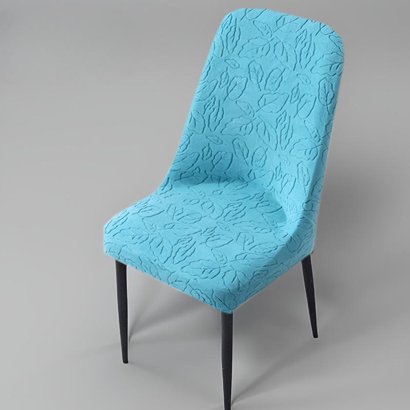 Nordic Taoye Dining Chair Cover Stool Cover Universal Large Curved Chair Cover Household Protection Cover Anti-grabbing