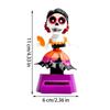 Bobble Head Skeleton Car Decoration Skull Dashboard Crafts Auto Dash Skeleton Doll Exquisite Desktop Fun Figurines For Friends