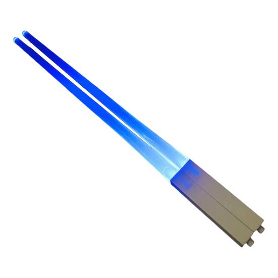 2шт светодиодные световые палочки для еды с батарейками LR41 светящиеся палочки для еды светящиеся вечеринки