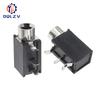 PJ-316 3.5mm Female Jack 3 Pin Connectors Audio Headphone Mono 3.5 mm Socket Terminals PCB Mount Connector Black PJ316